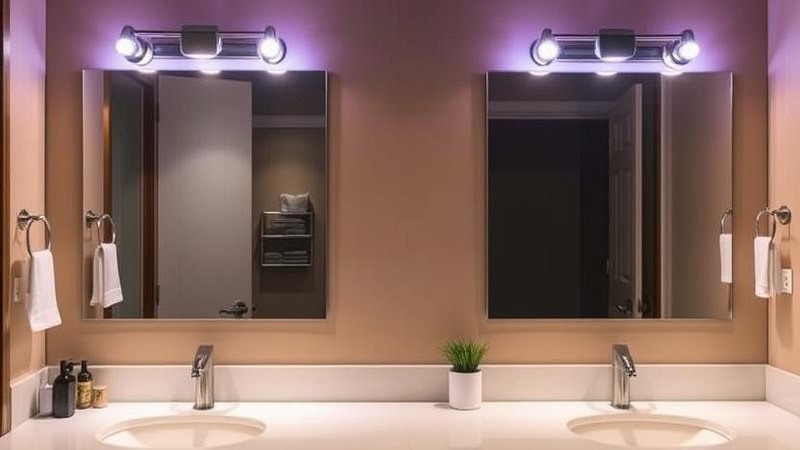 Different color temperature Vanity Mirror Lights