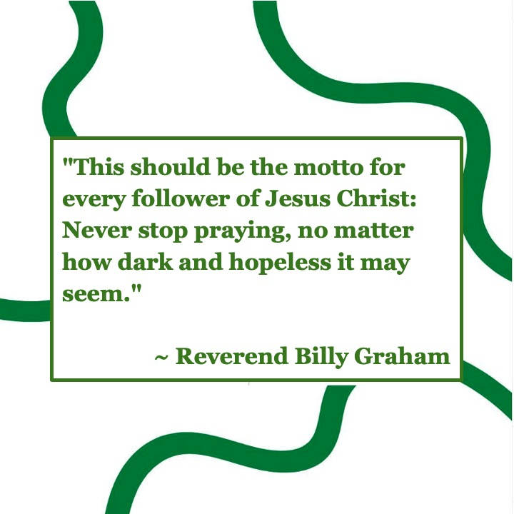 quote about mental health by Reverend Billy Graham