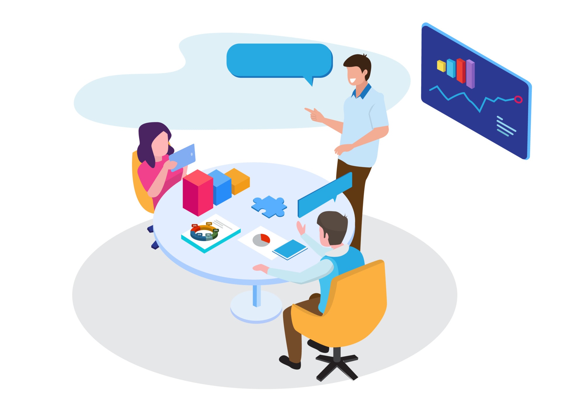 efficiency team meeting