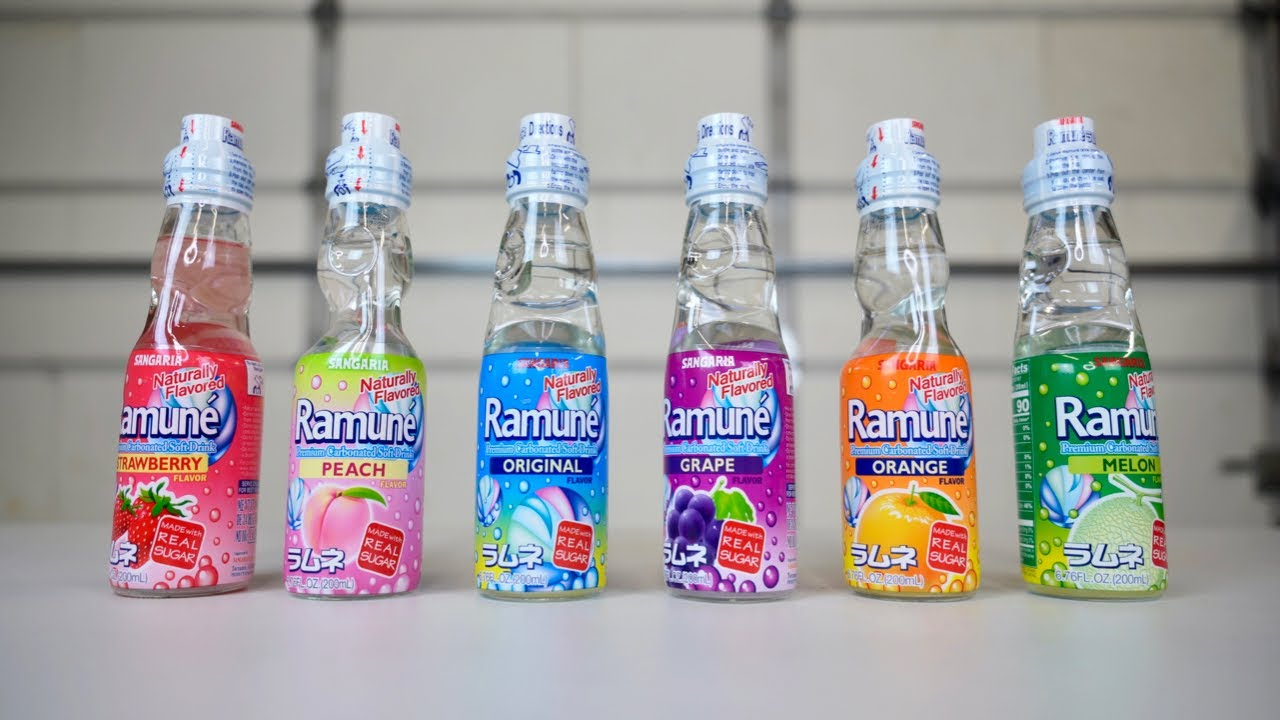 Ramune fun Japanese soda