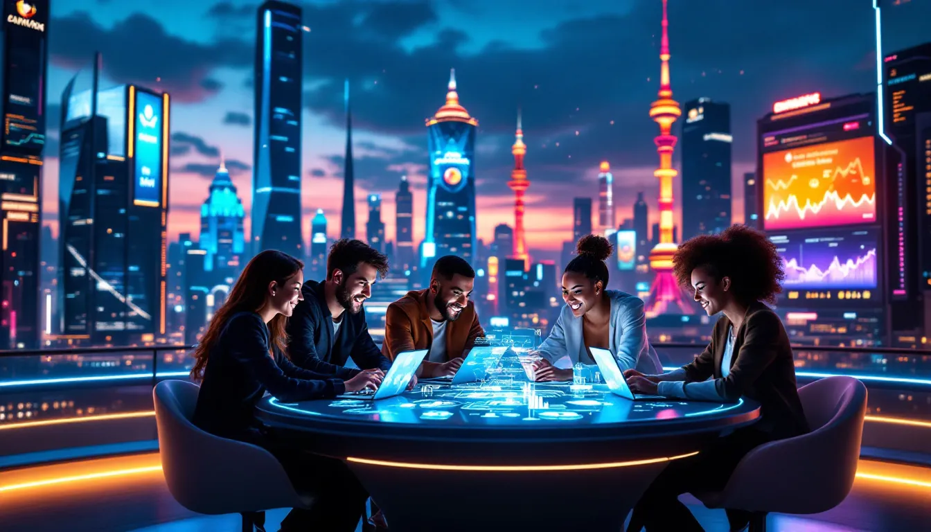 An illustration showcasing trustworthy SEO providers in the casino industry.