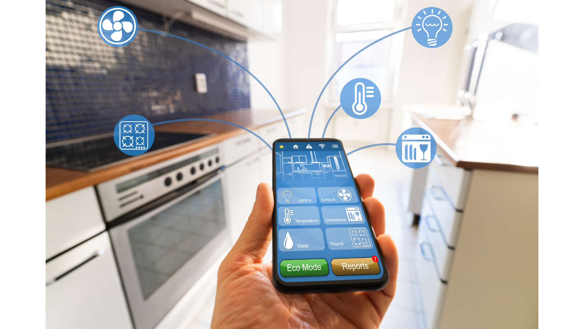 remotely controlled smart kitchen