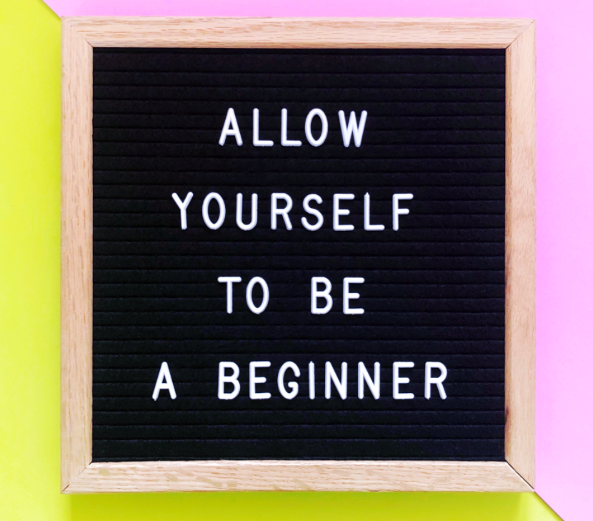 If you are a beginner