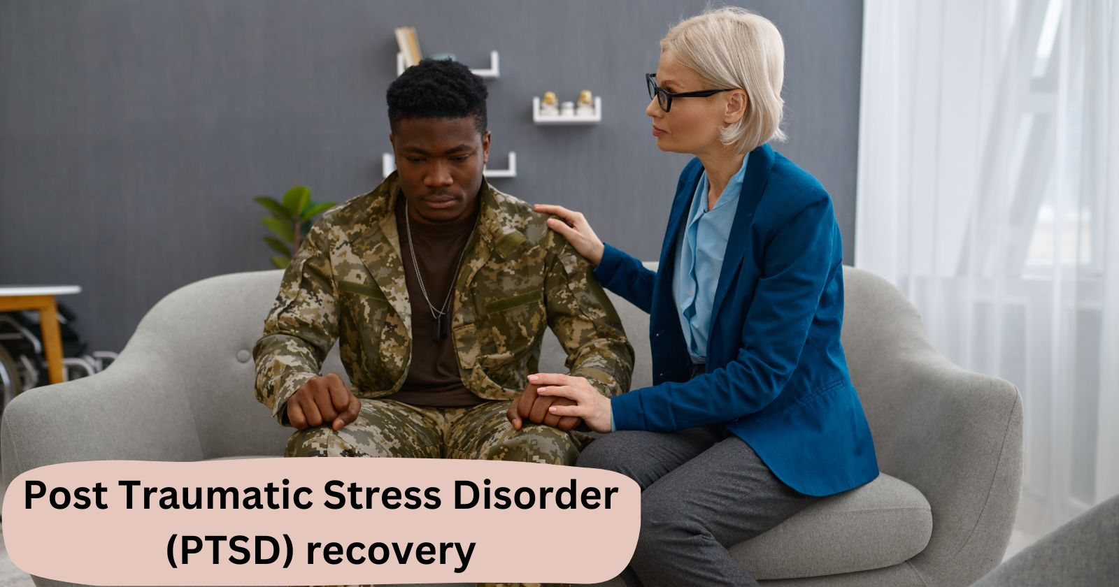 The 12 Steps and PTSD Recovery
Female doctor telling things to man veteran