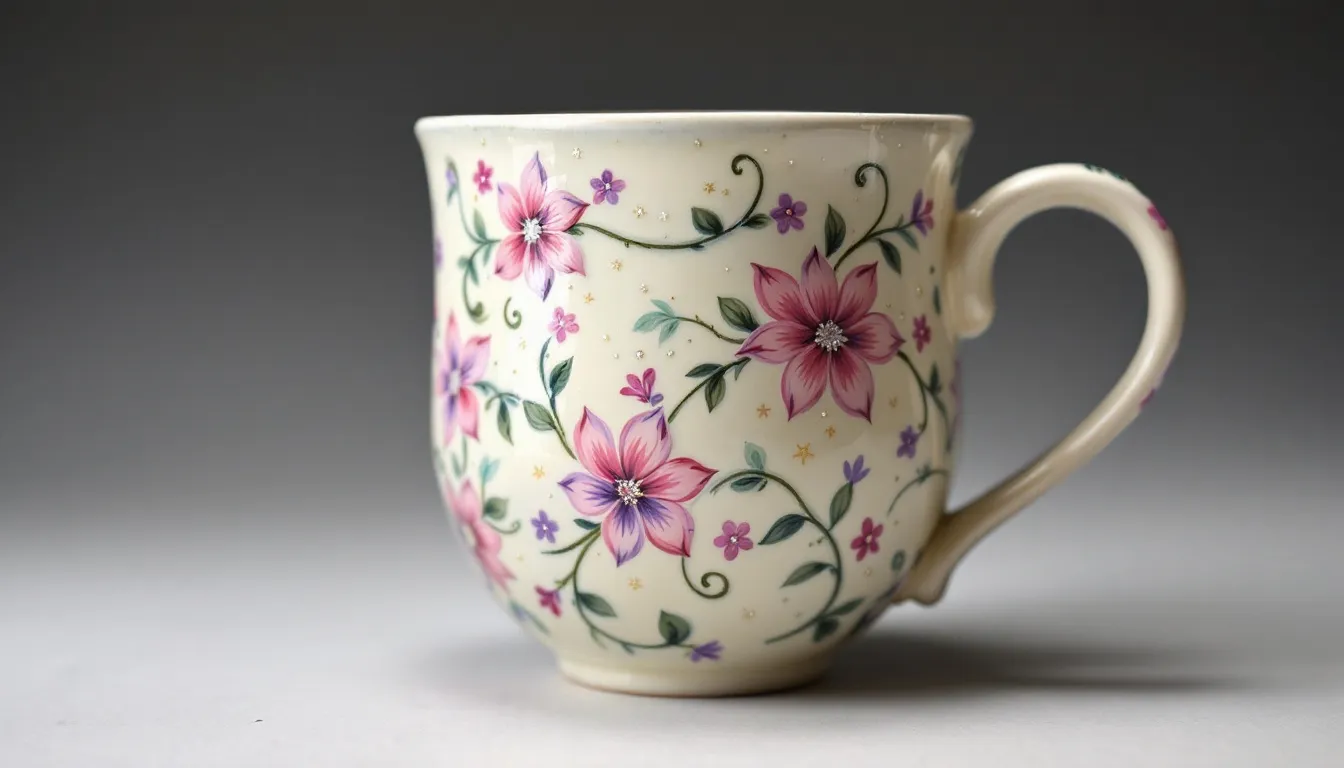 Personalizowany kubek z unikalnym wzorem, idealny na prezent.