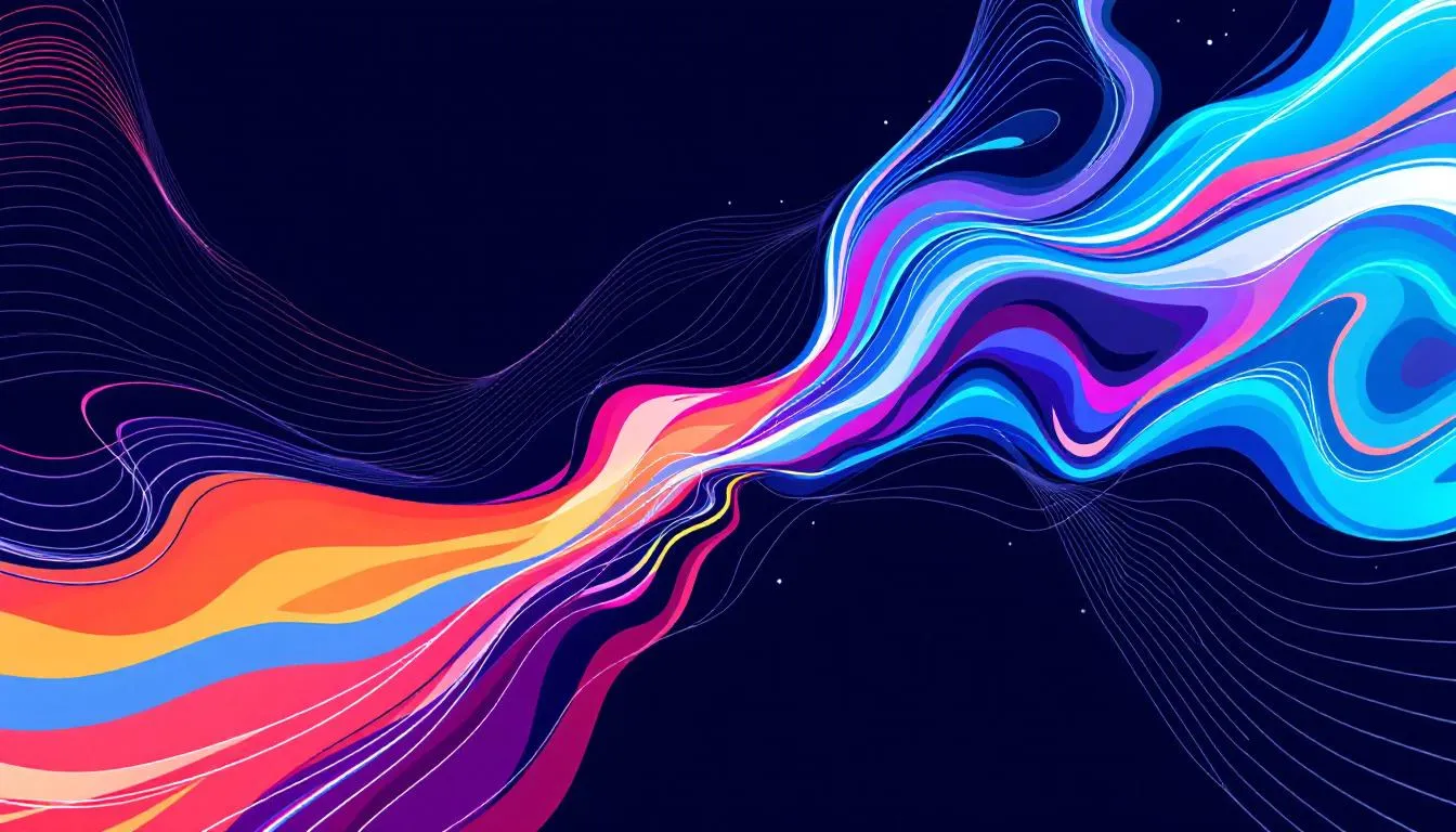 Un dessin vectoriel sur tablette montrant les bases du dessin technique.