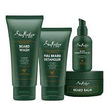 Shea Moisture Complete Beard Kit, moisturizer for black men's hair 