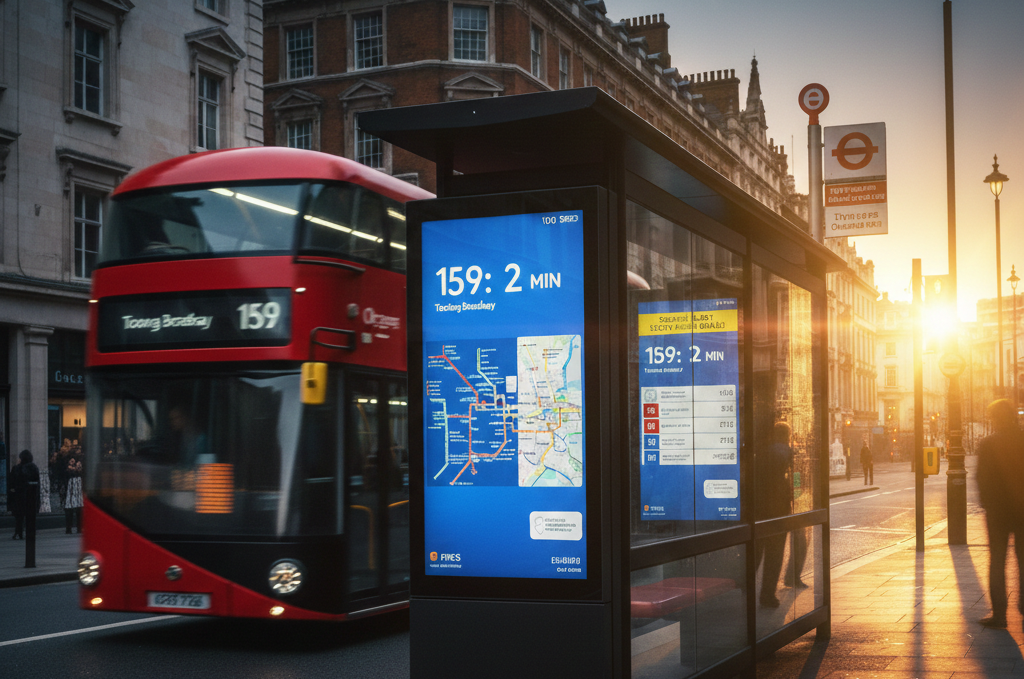 transportation digital signage