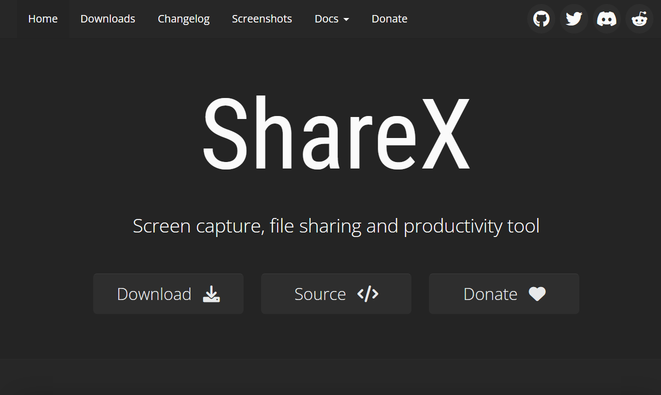 ShareX Screen capture