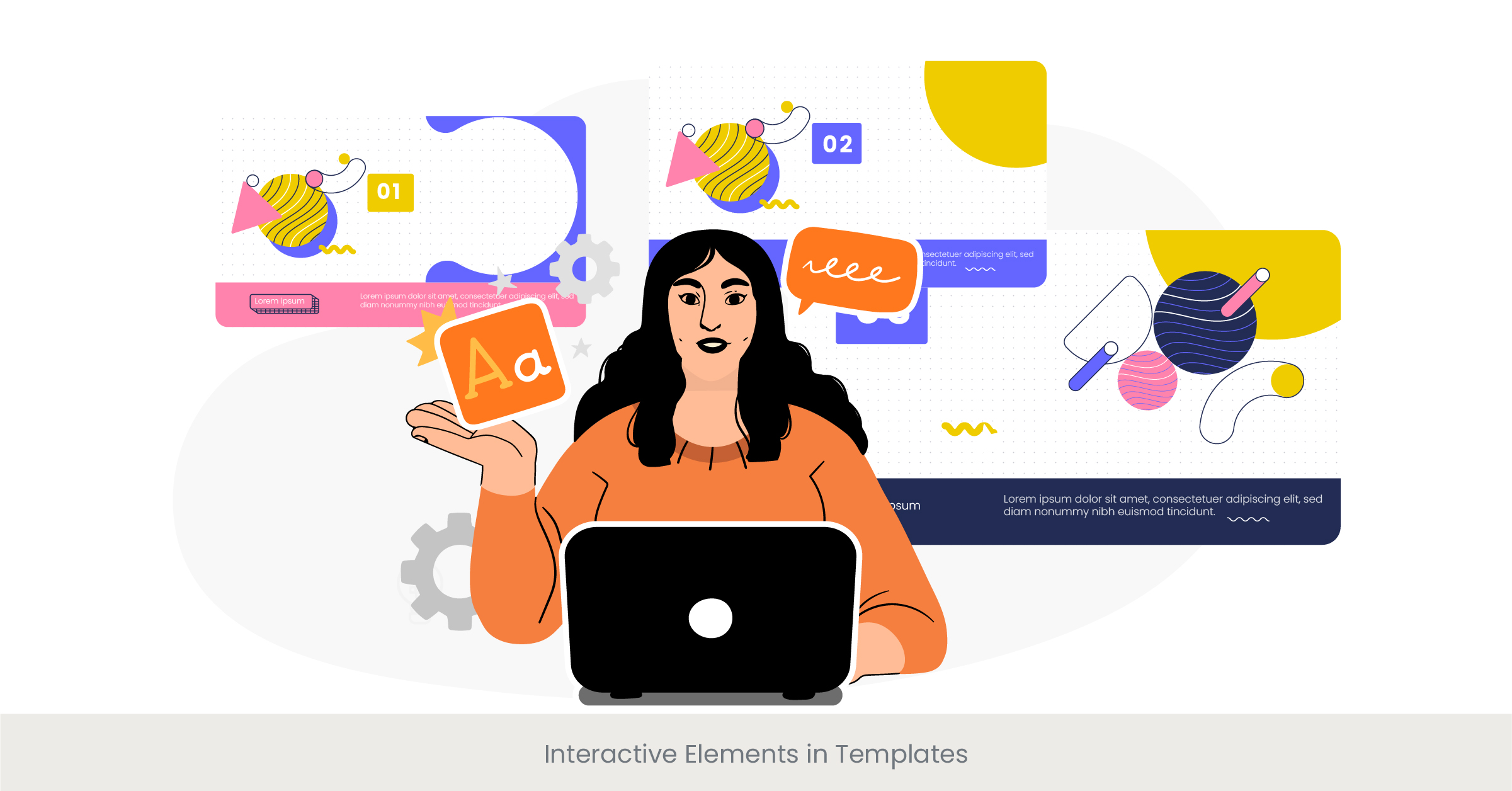 Interactive Elements in Templates