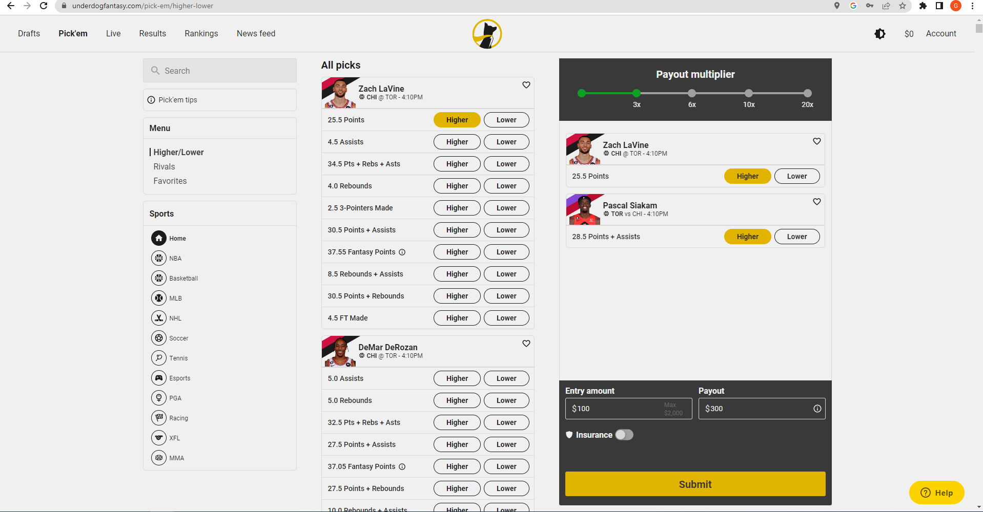 Underdog Fantasy: Which States is Underdog Pick'em Legal?