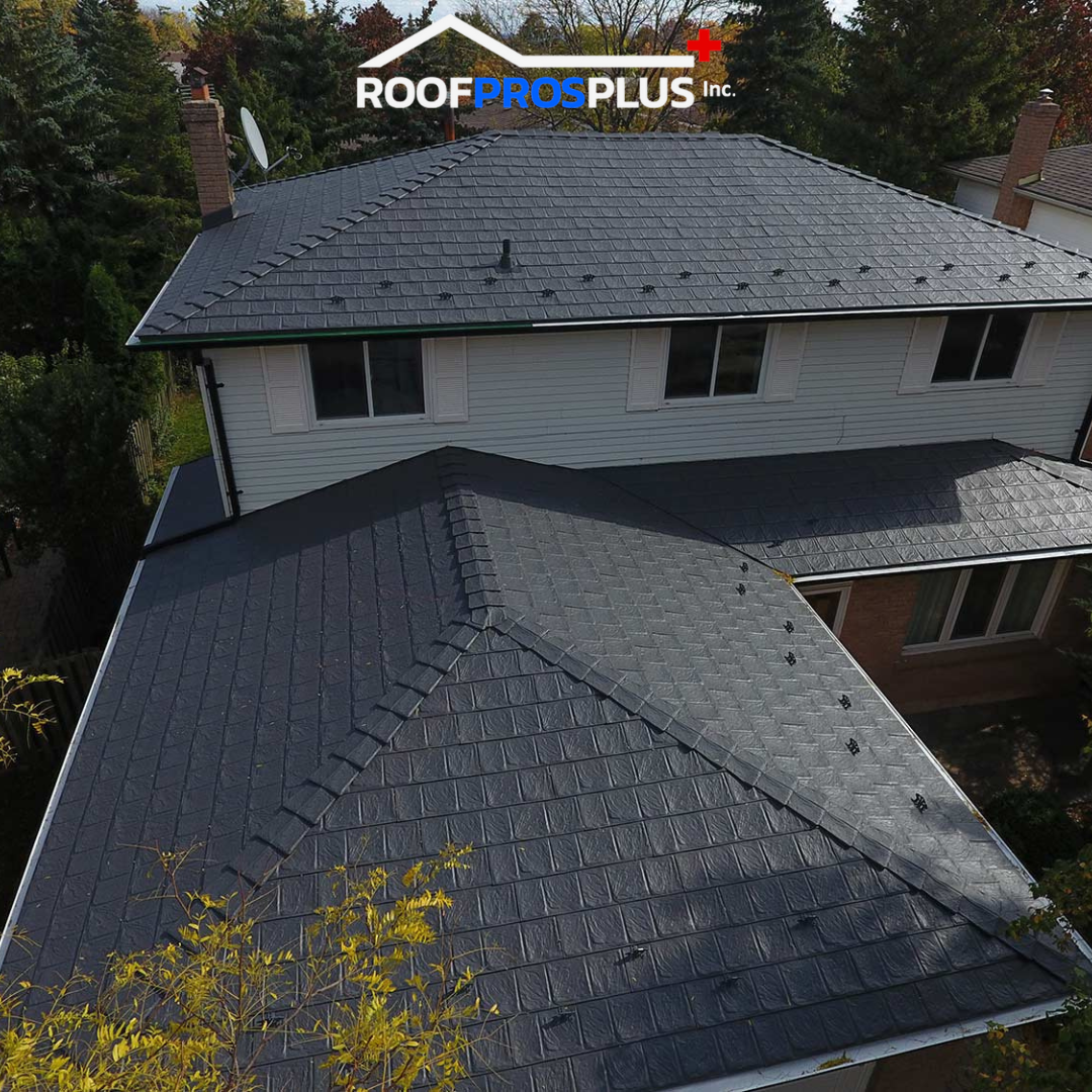 More environmentally conscious homeowner are happy to switch to metal with recycled material versus asphalt which ends up in the landfill. 