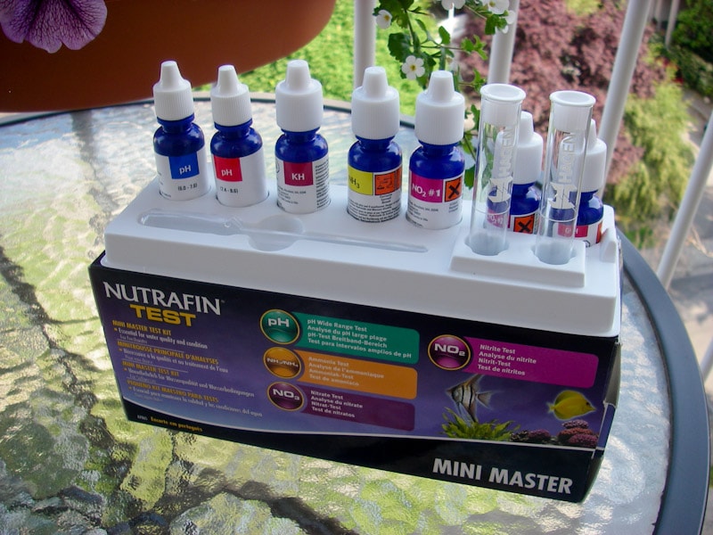 Test your aquarium water parameters