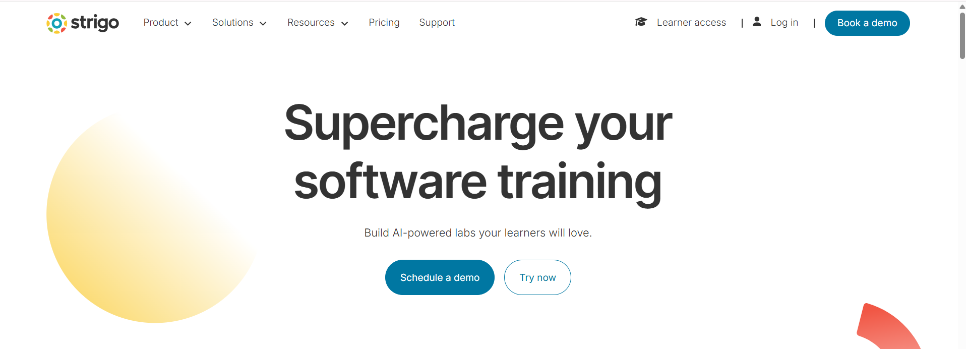 AI-powered virtual lab platform for software training, enabling interactive cloud-based learning environments with scalable hands-on labs and remote learner access.