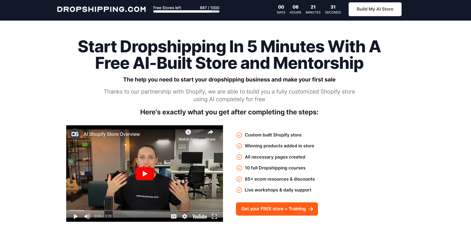 how much does it cost to start dropshipping