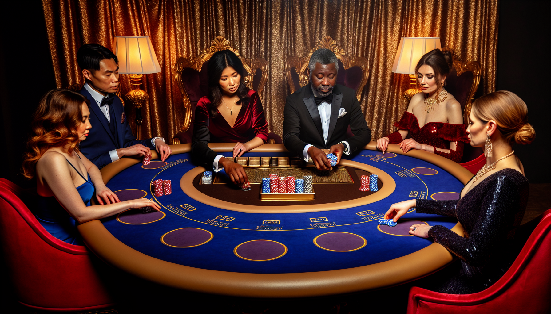 Photo of high roller exclusive live dealer game table