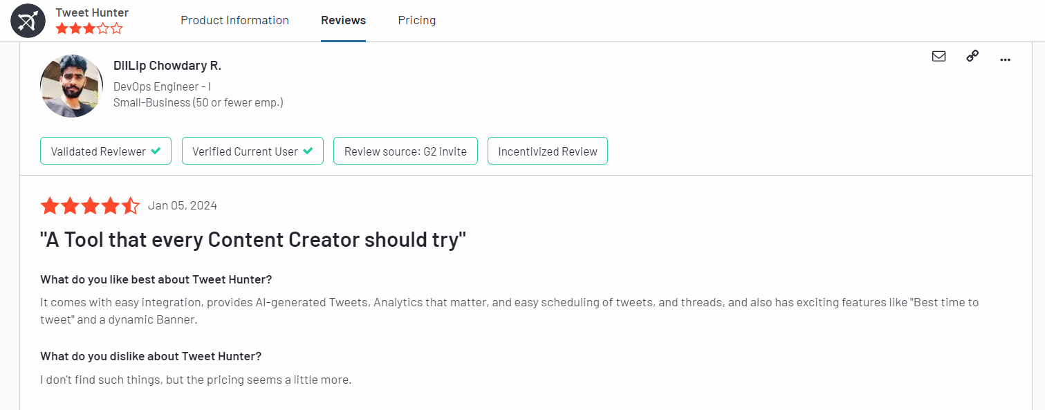 tweethunter review