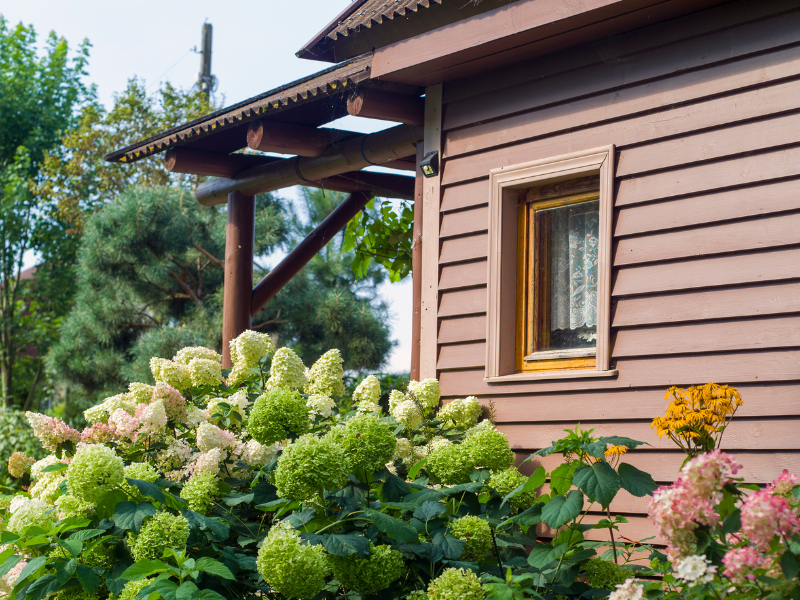 An image showing a well-maintained home siding in San Antonio.