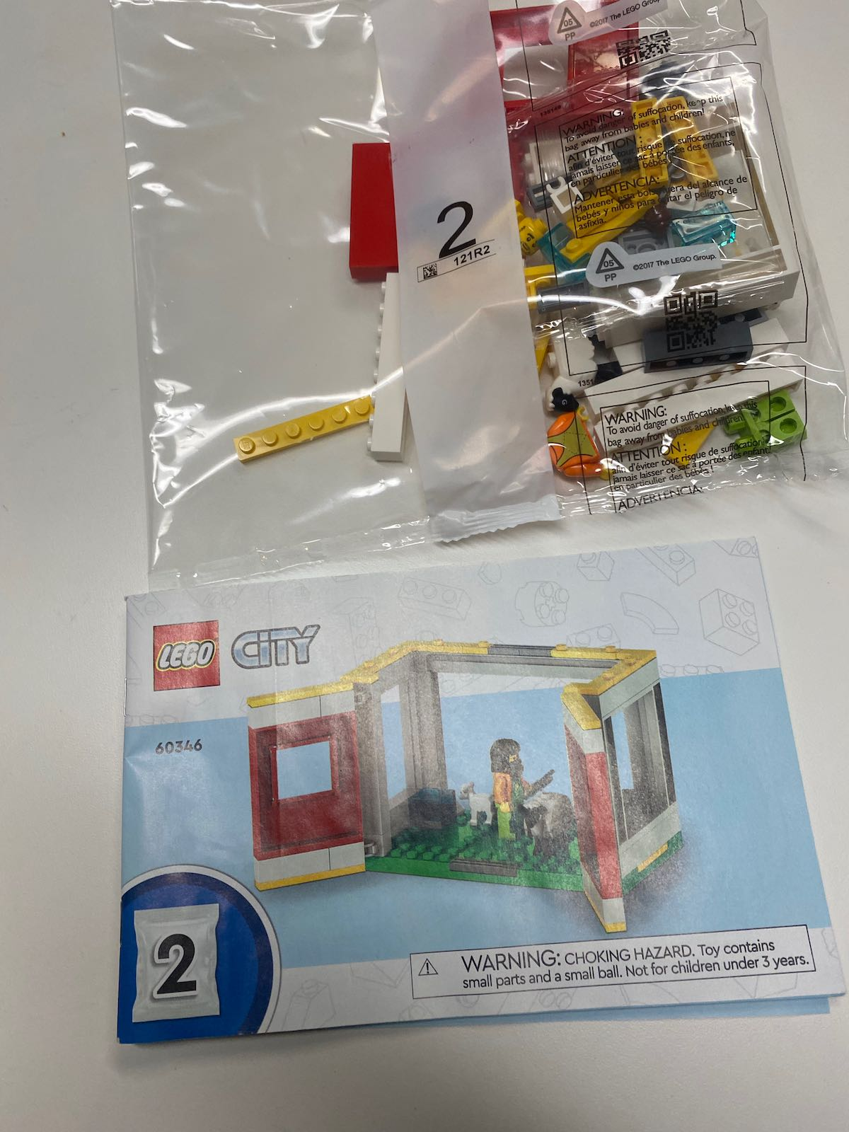 LEGO 60346 Barn & Farm Animals Bag 2