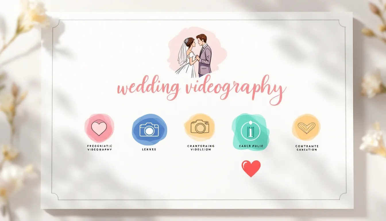 What is included in wedding videography packages.