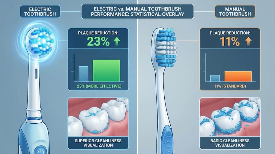 Do Electric Toothbrushes Clean Better Than Manual Brushes?