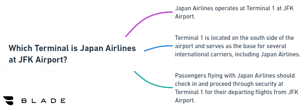 Which Terminal is Japan Airlines at JFK Airport?