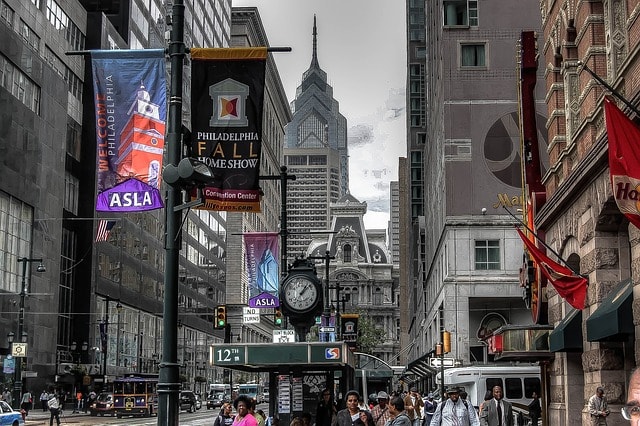 philadelphia, road, usa