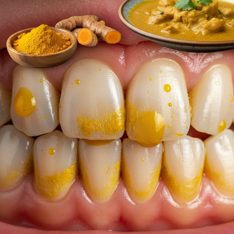 Why Turmeric Stains Teeth