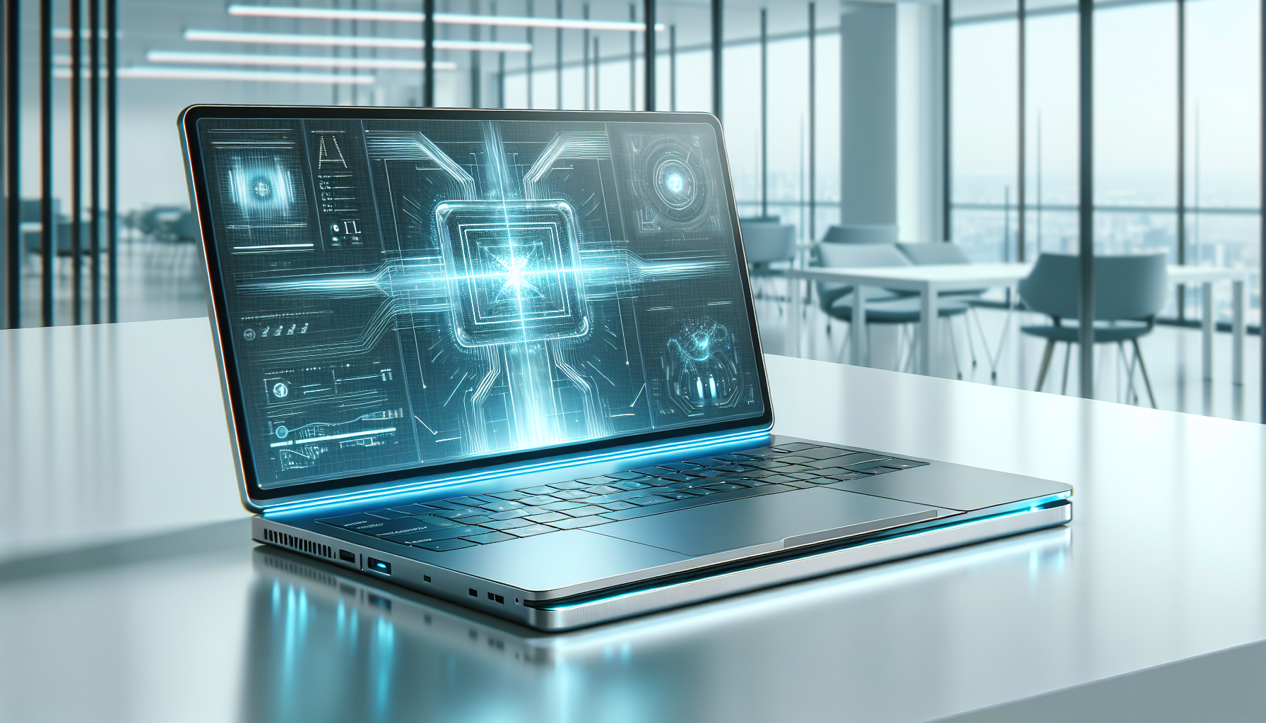 Innovative laptop design enhancing AI development experiences.