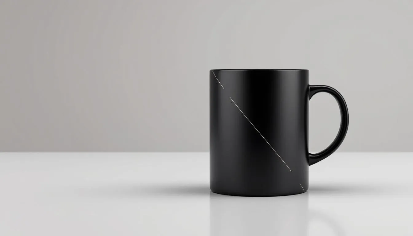 A personalized coffee mug showcasing a unique design, ideal for thoughtful gifts.
