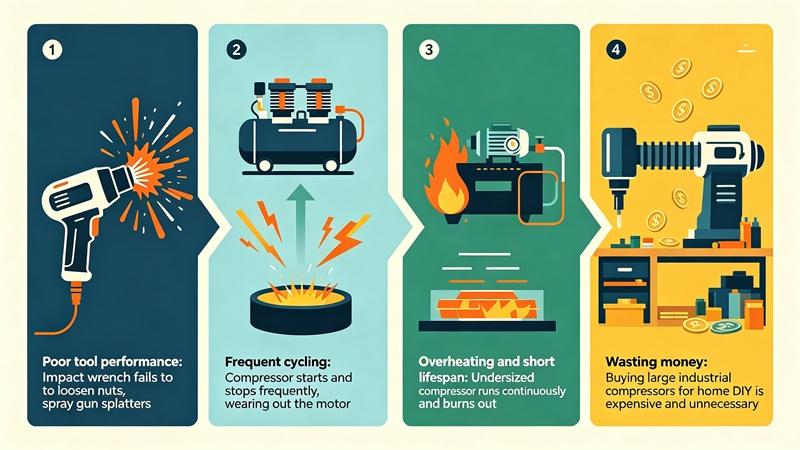 The Cost of Choosing the Wrong Compressor