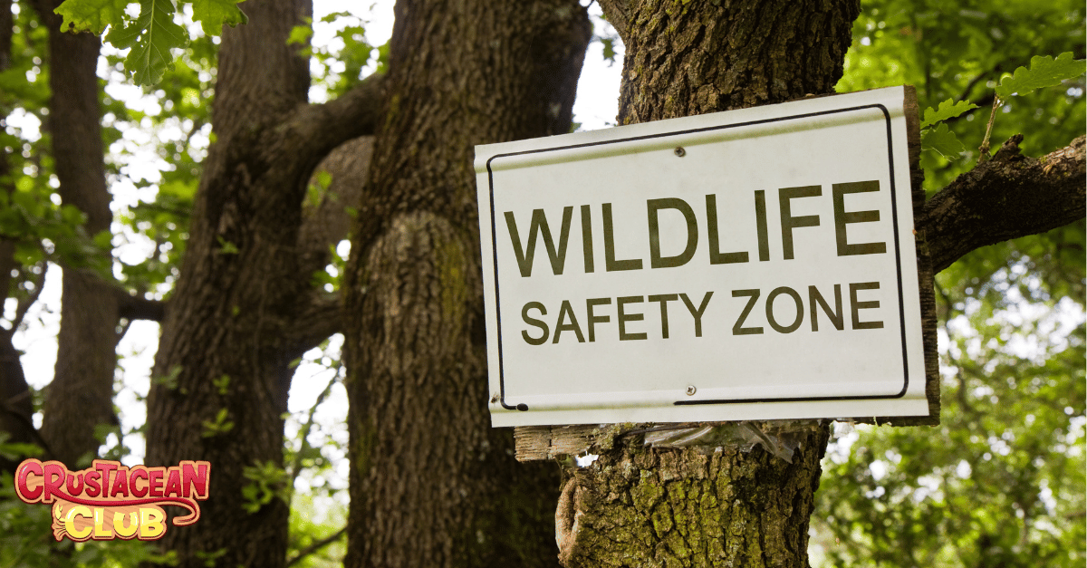 A sign for conservation practices 