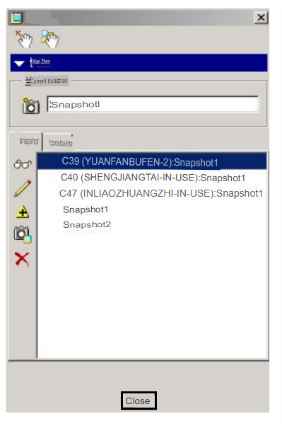 Snapshot Configuration