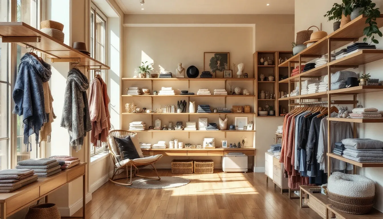 Een interieur van de Action winkel met een afdeling vol accessoires zoals smart pasjeshouders, aluminium portemonnees en lederen cardholders. De producten zijn overzichtelijk gepresenteerd, waardoor klanten gemakkelijk hun belangrijkste pasjes kunnen kiezen en veilig kunnen betalen.