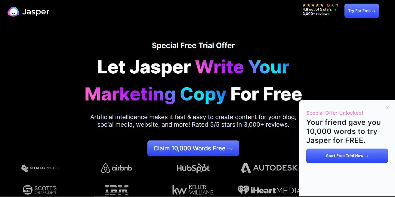 jasper free trial