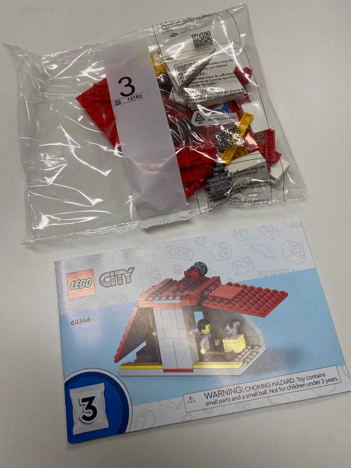 LEGO 60346 Barn & Farm Animals Bag 3