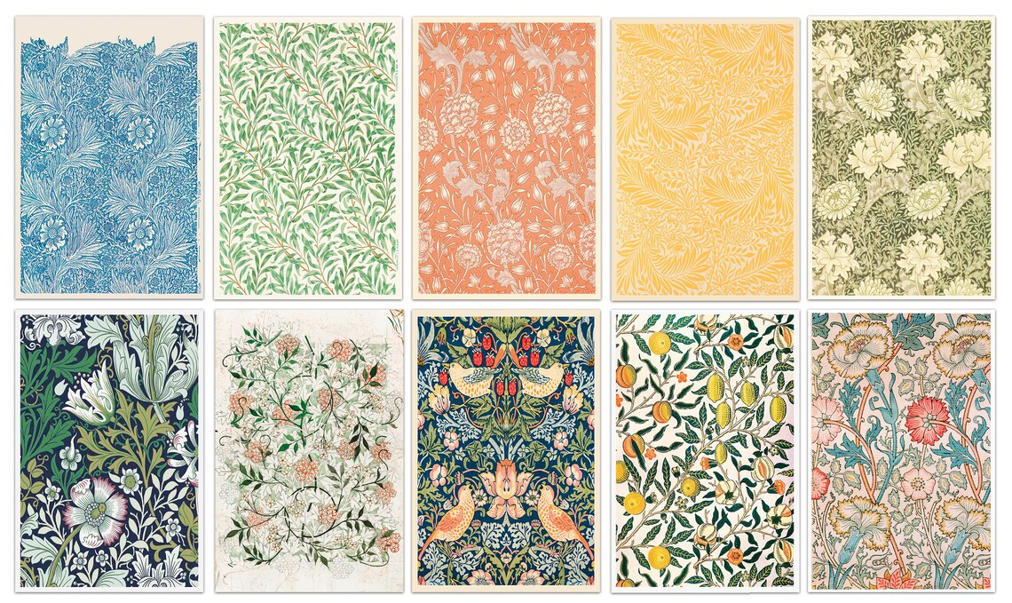 Variety of colorful custom tea towel designs