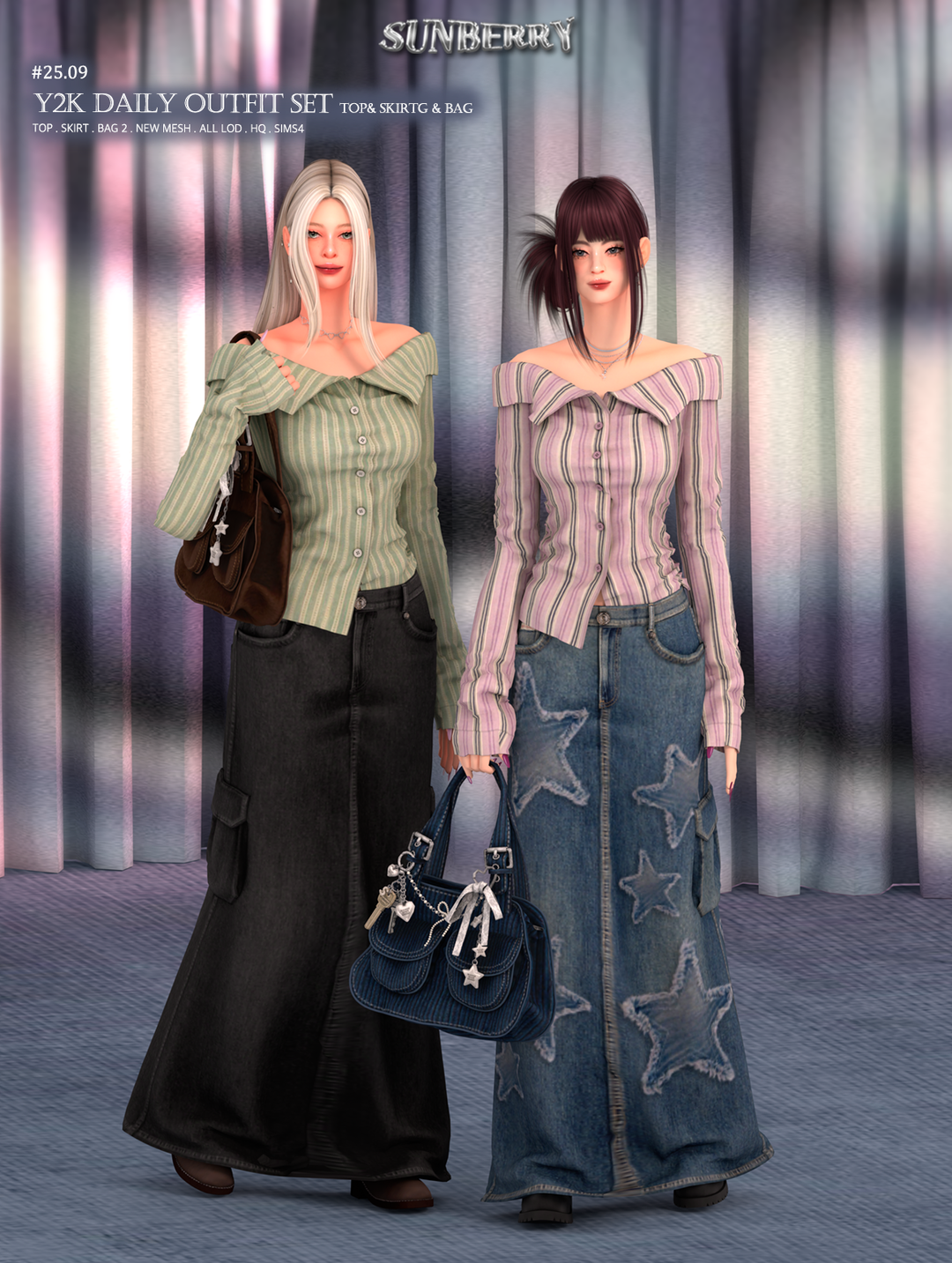 Y2K Daily Outfit Set