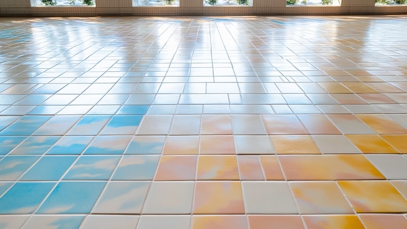 Decals on the floor