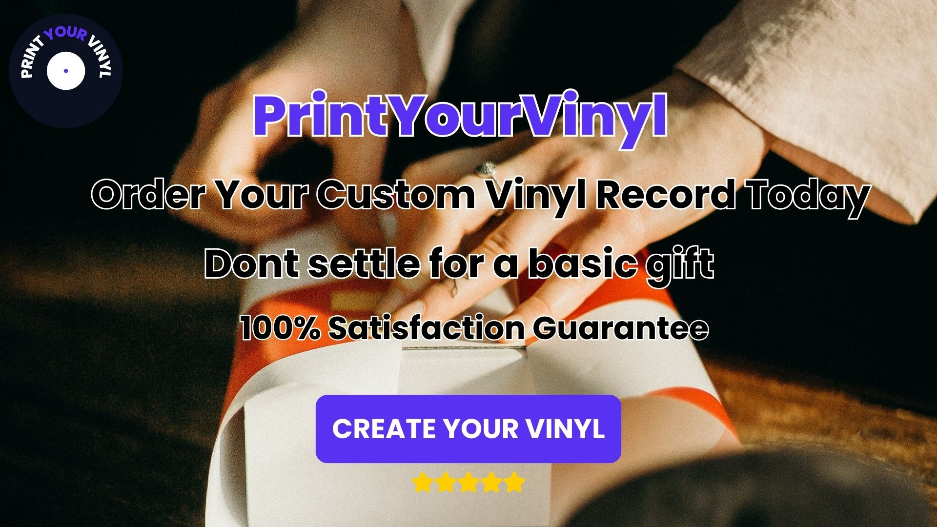 Custom Record, PrintYourVinyl, Customized Vinyl