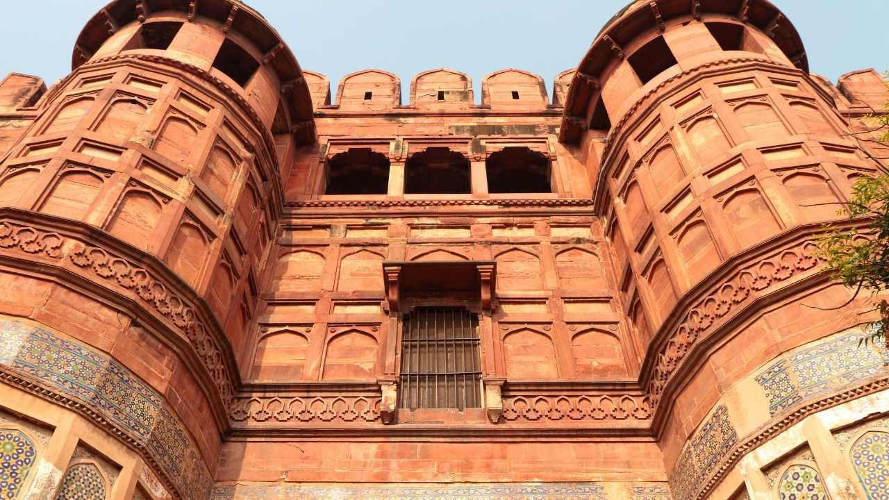 lahore fort, fortified, carved 