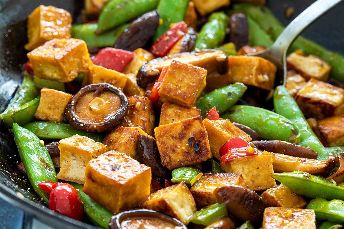 Stir-Fried Tofu with Vegetables