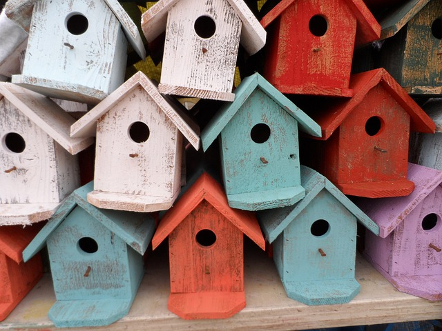 bird house, selling at craft fairs