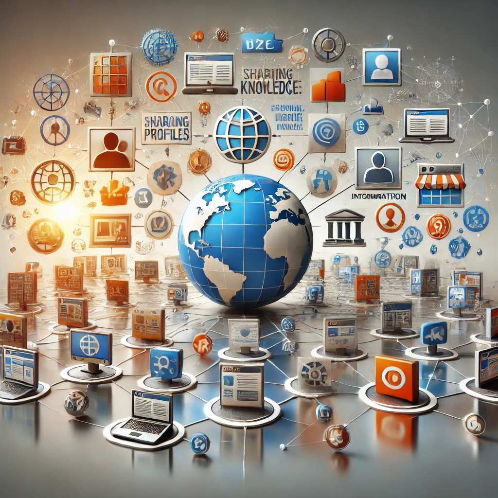 Sitio web con páginas interconectadas: e-commerce, información, perfiles personales y entretenimiento. | Posiciona.Digital
