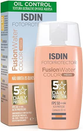 Protetor solar com cor da ISDIN. Fonte da imagem: site oficial da marca. 