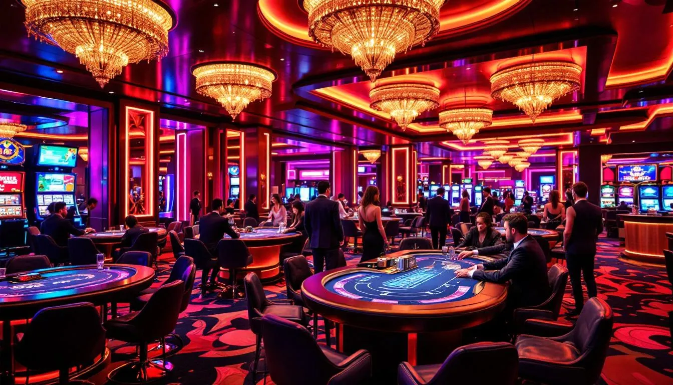 Een afbeelding van buitenlandse casino's die no Cruks opties aanbieden.