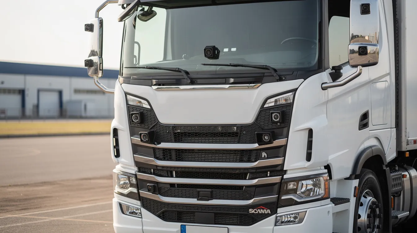 MDVR installation for commercial vehicles