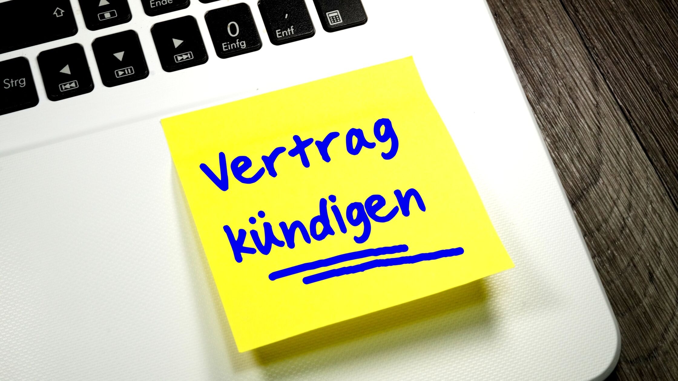 Post-it mit dem Wörtern 