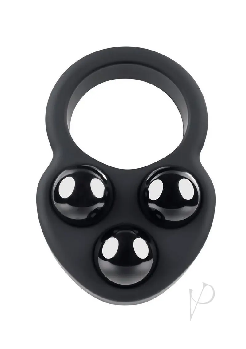 Gender X Workout Silicone Training Cock Ring – Black