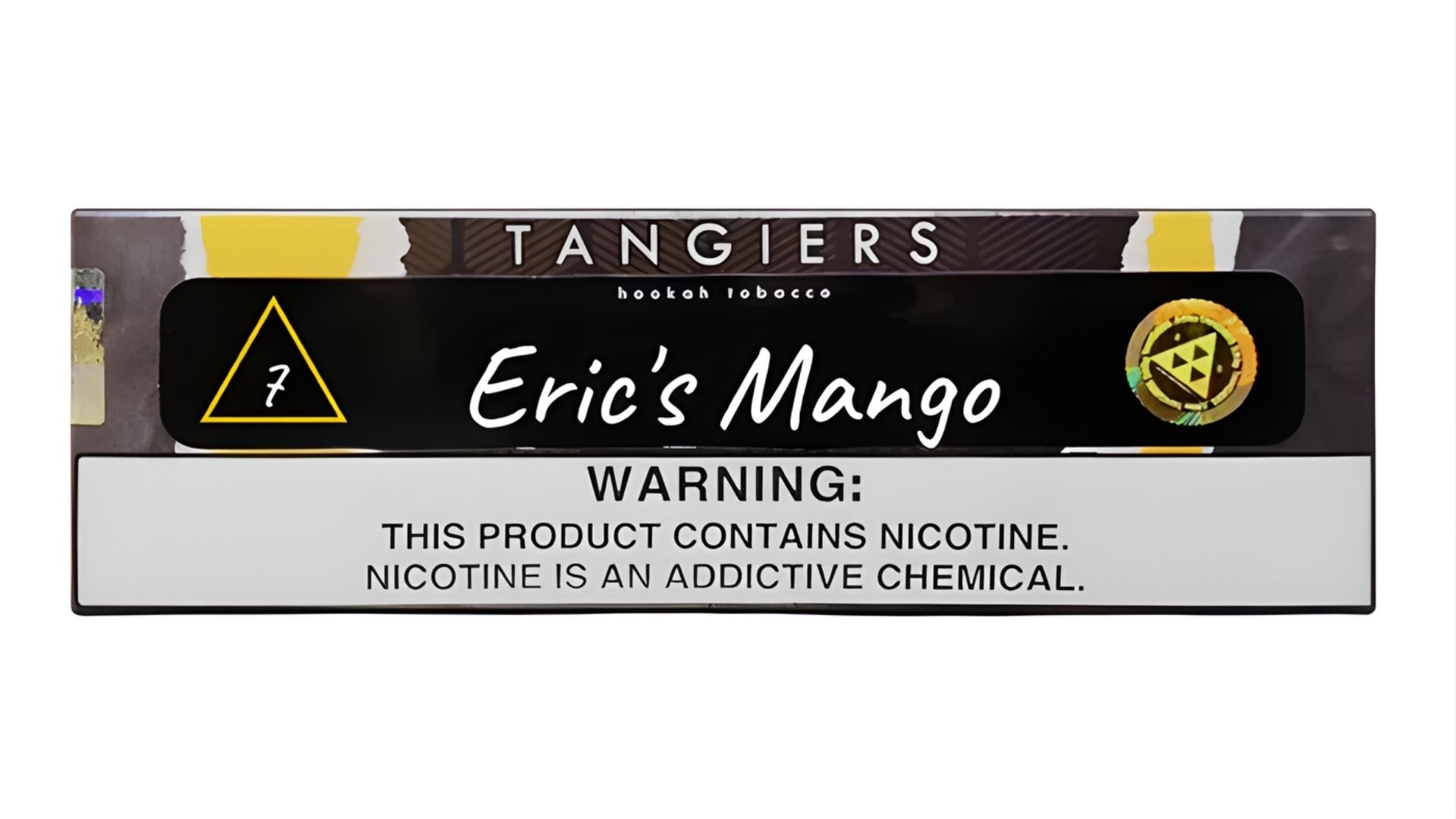 Tangiers Eric's Mango Hookah Flavor Packaging